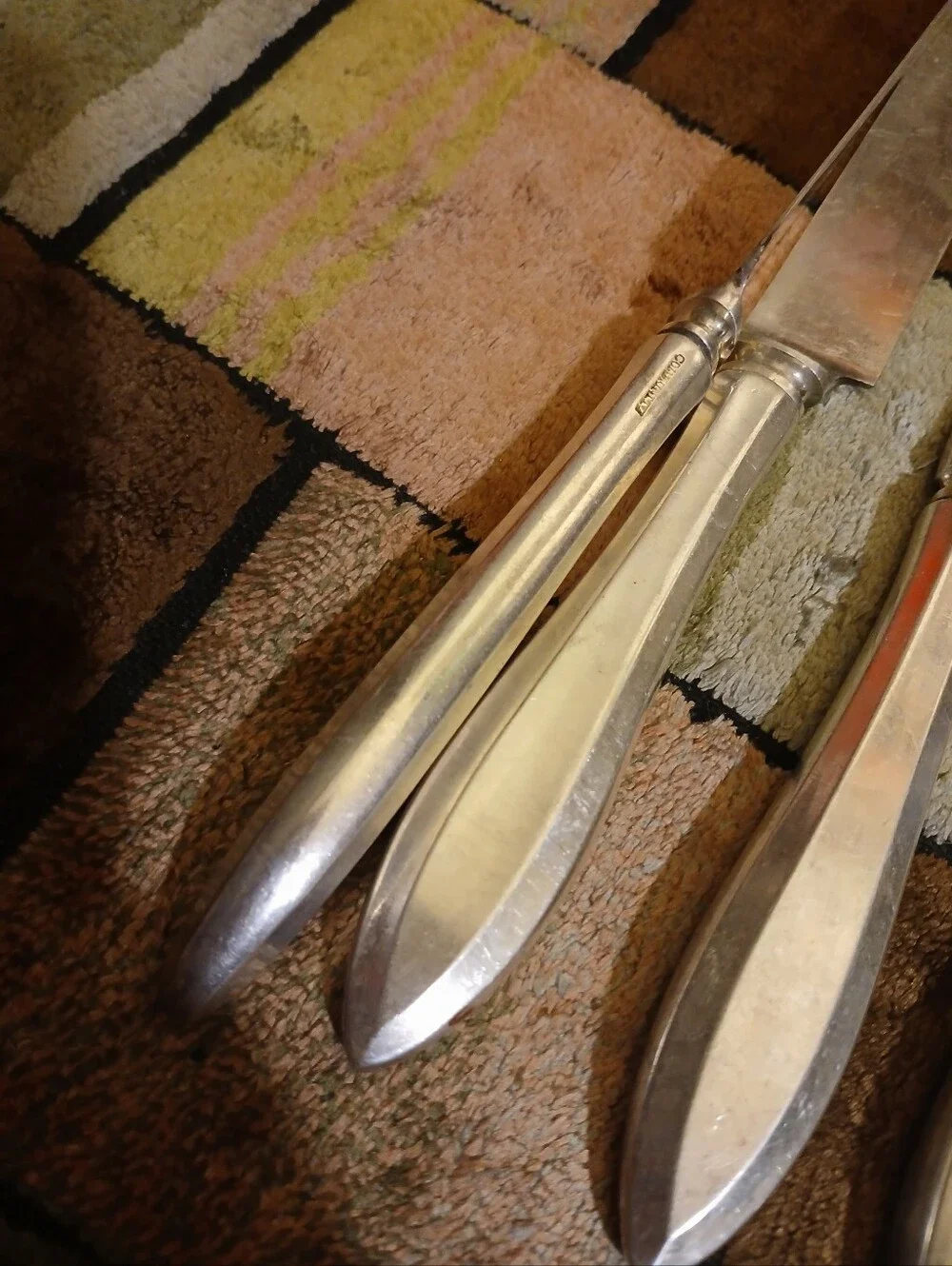 Vintage Community Plate Patrician 1914 Silverware Knife Set 6